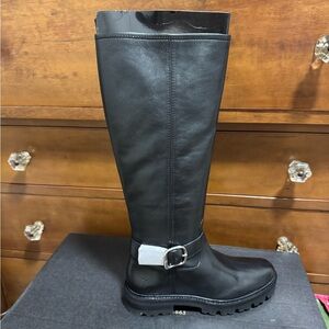 Frye Black Olivia Leather Boots